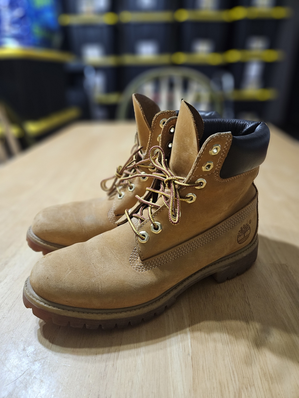 Timberland Men’s 8.5 Premium Boot Padded Collar Waterproof Gram Primaloft @S2